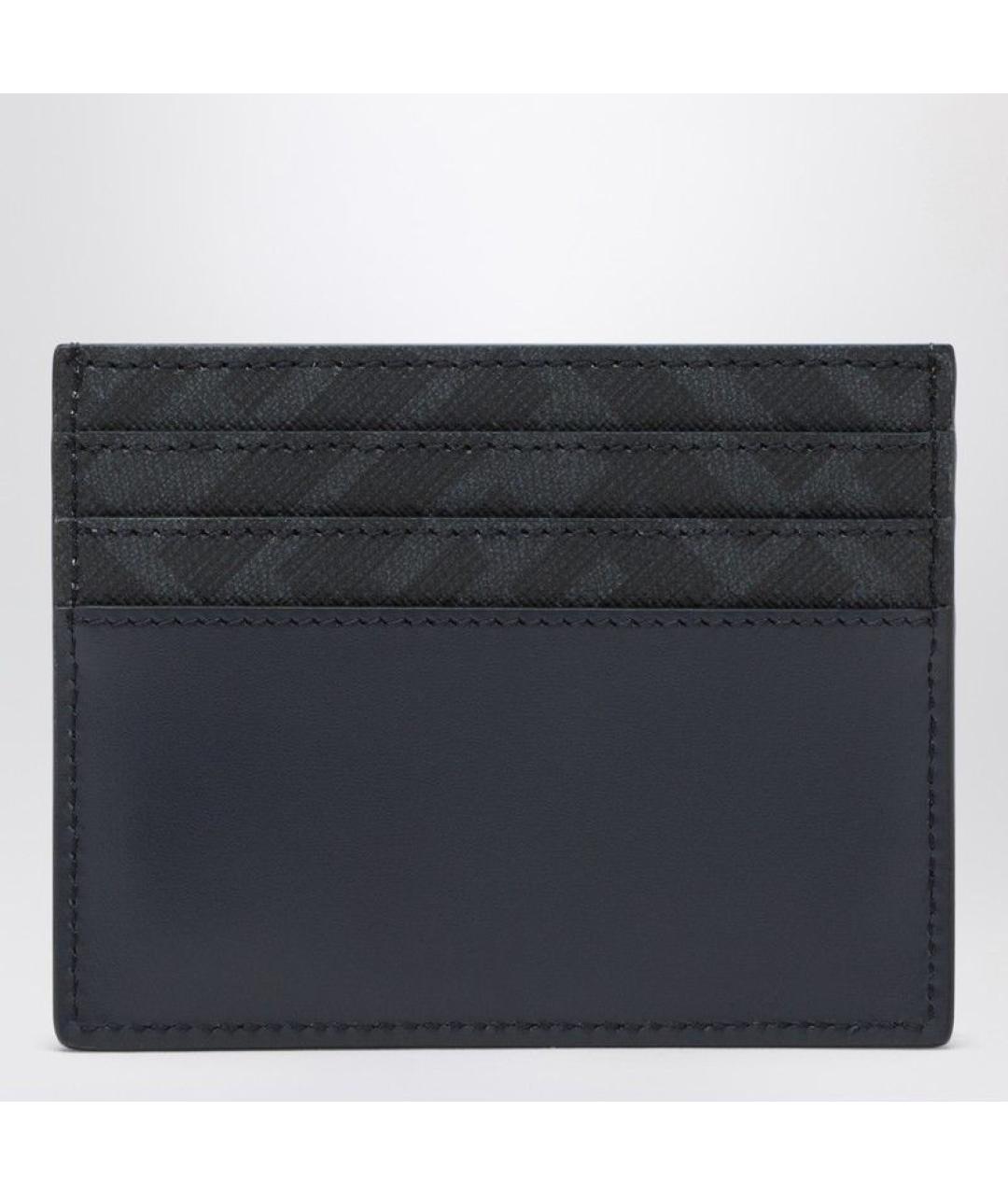 FENDI Синий кожаный кардхолдер, фото 2