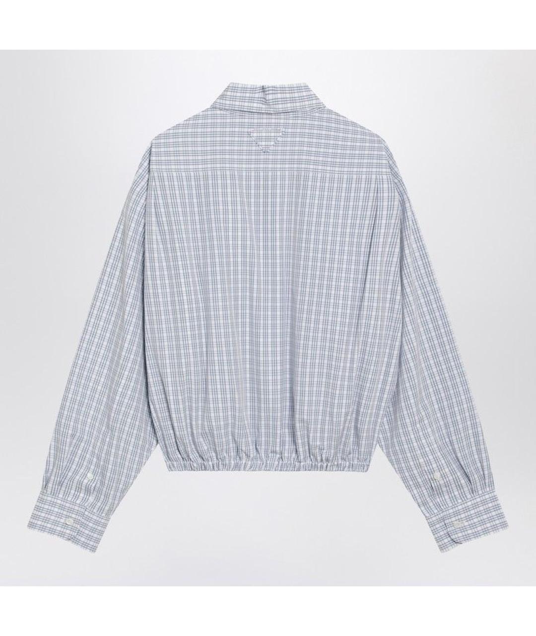 PRADA Голубая кэжуал рубашка, фото 2