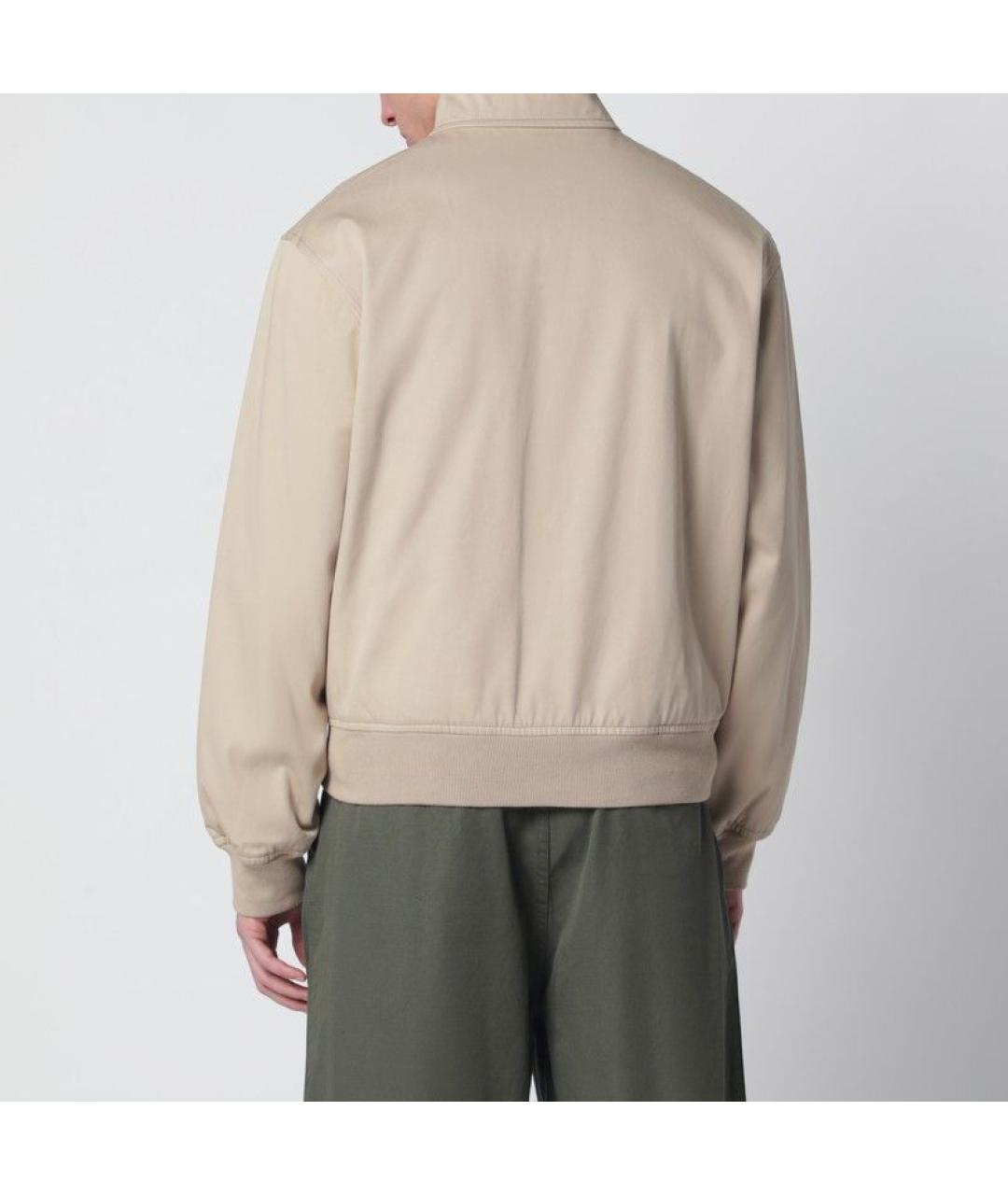 A.P.C. Бежевая хлопковая куртка, фото 2