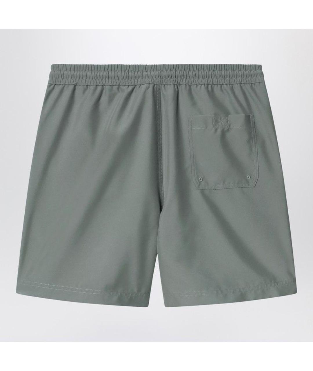 CARHARTT WIP Зеленые полиэстеровые плавки, фото 2