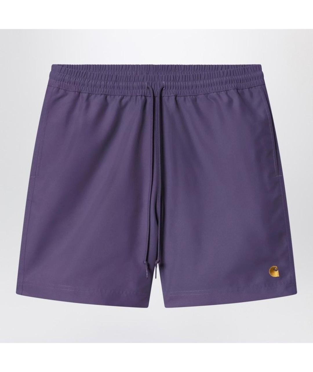 CARHARTT WIP Фиолетовые полиэстеровые плавки, фото 3