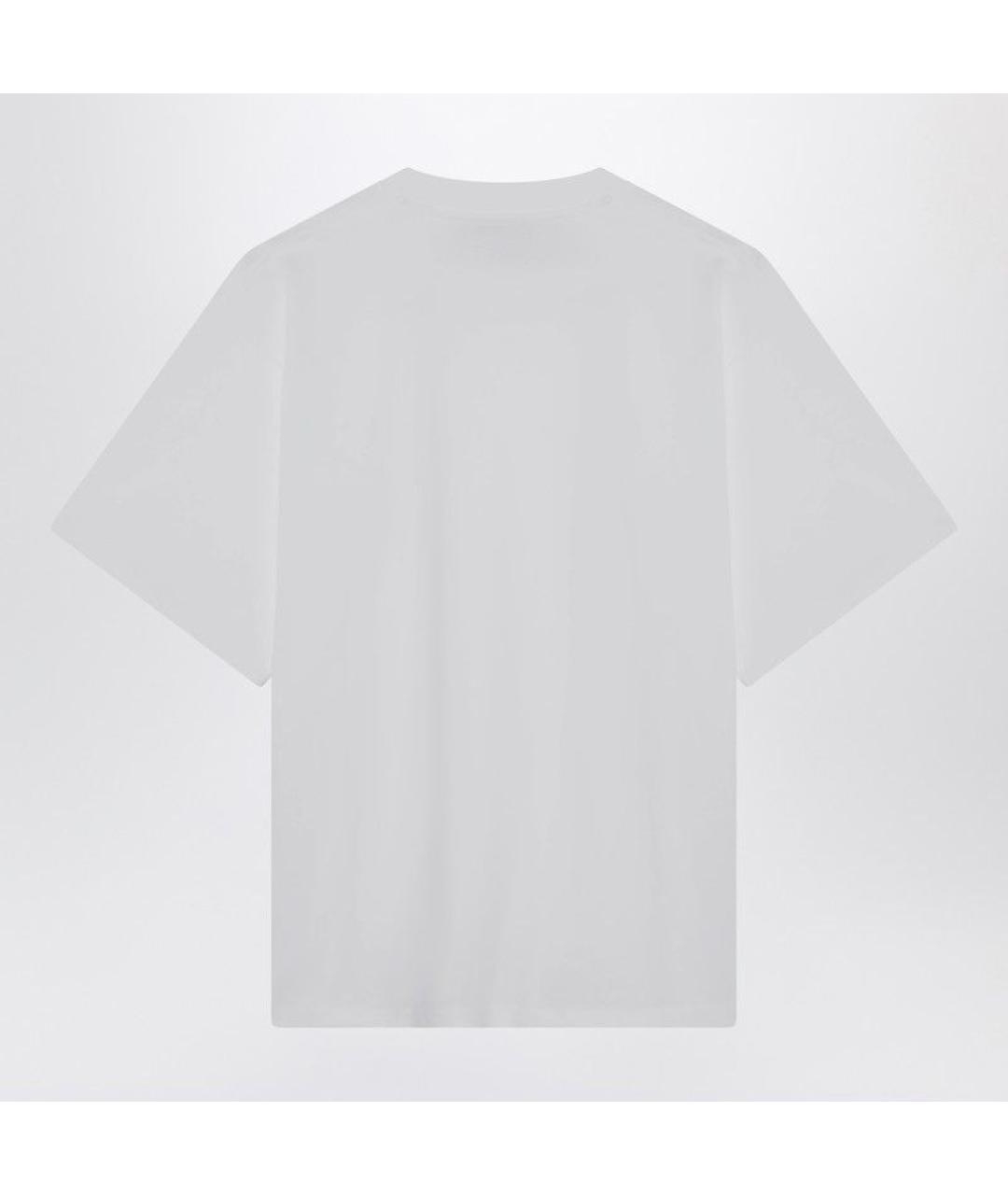 LOULOU STUDIO Белая хлопковая футболка, фото 2