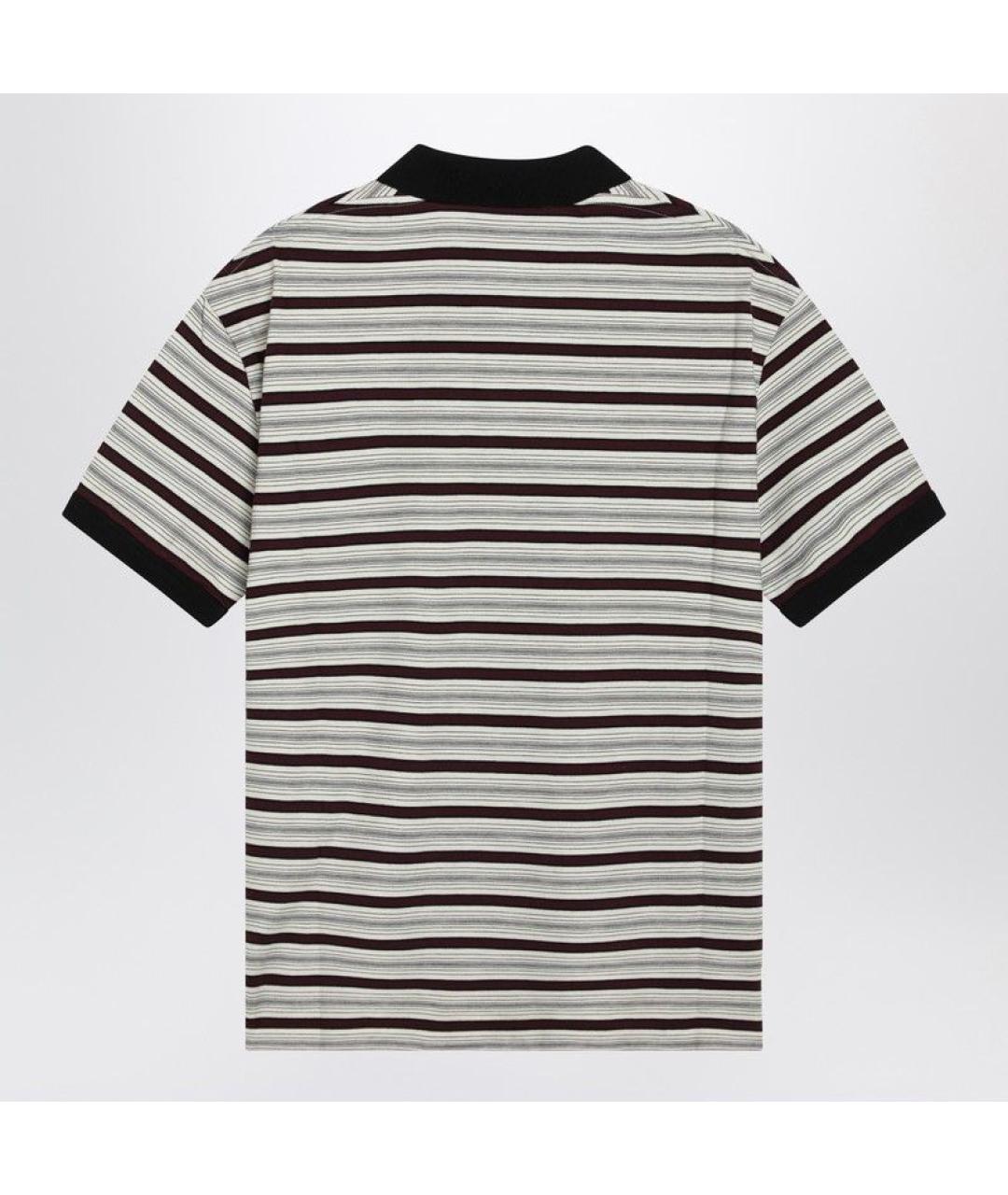 PRADA Мульти вискозное поло с коротким рукавом, фото 2