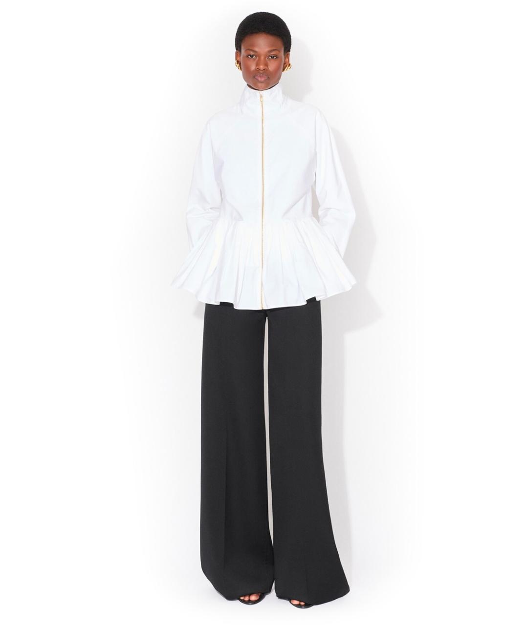 ALAIA Белая хлопковая куртка, фото 2