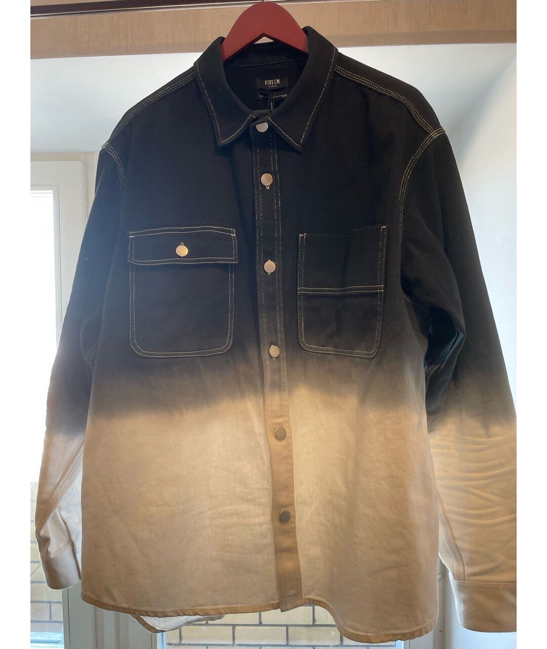 FIVE CM Темно-синяя хлопковая куртка, фото 6