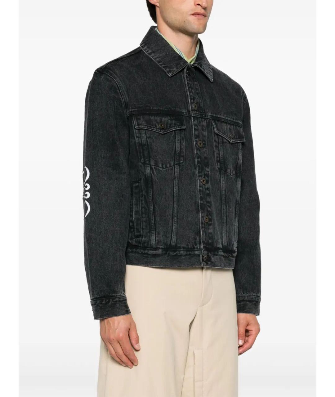 LOEWE Черная хлопковая куртка, фото 2