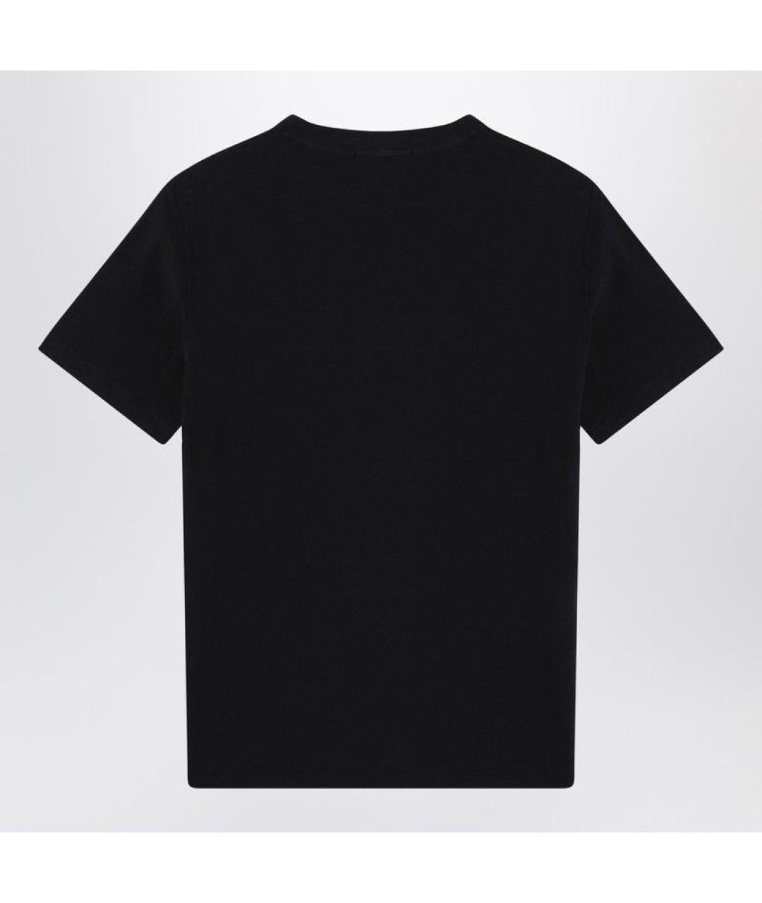 STONE ISLAND Синяя хлопковая футболка, фото 2