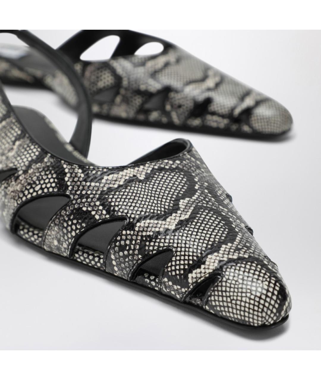 ALAIA Мульти кожаные балетки, фото 5