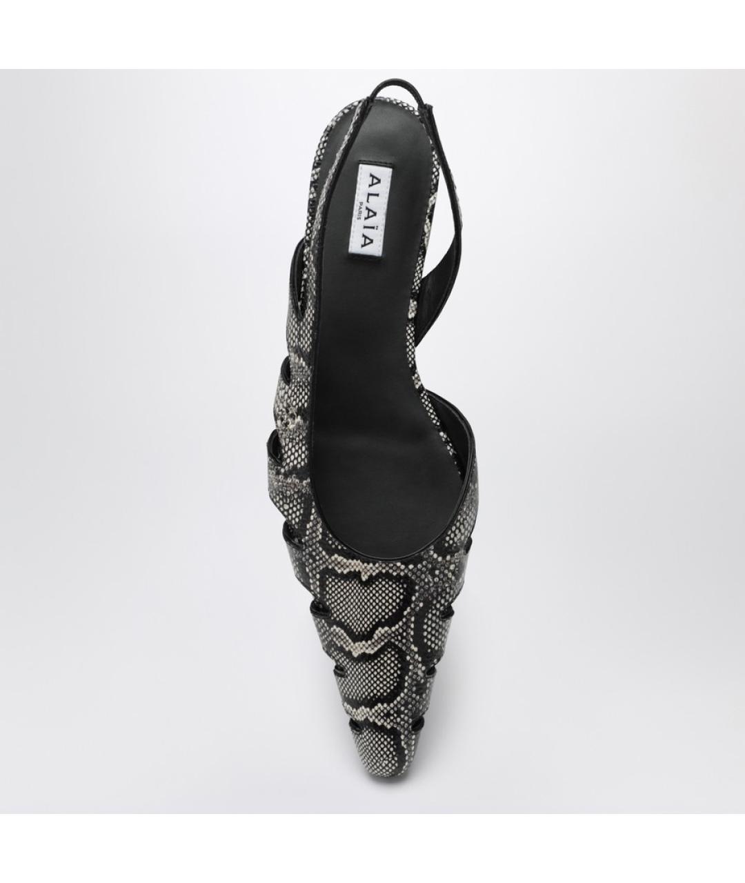 ALAIA Мульти кожаные балетки, фото 4