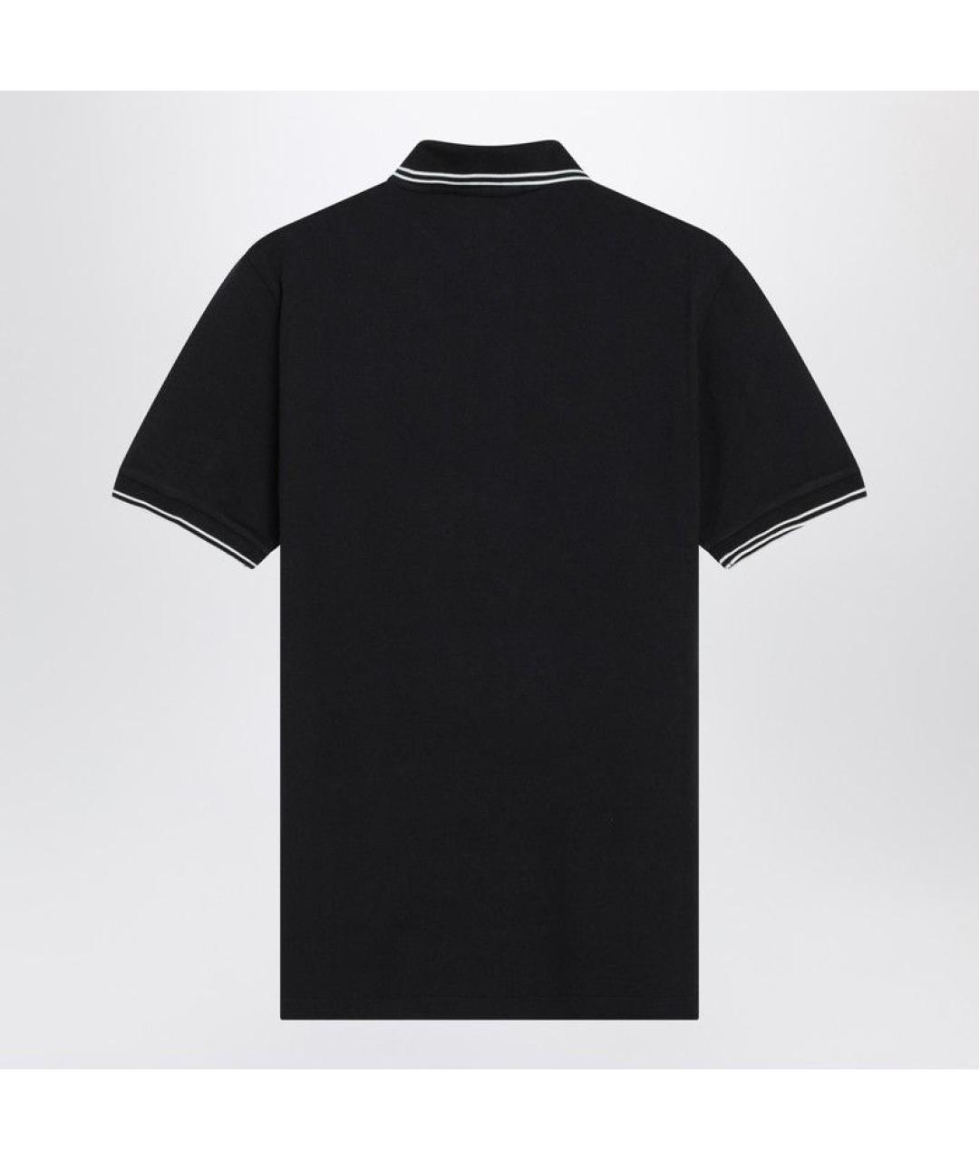 STONE ISLAND Синее хлопковое поло с коротким рукавом, фото 2