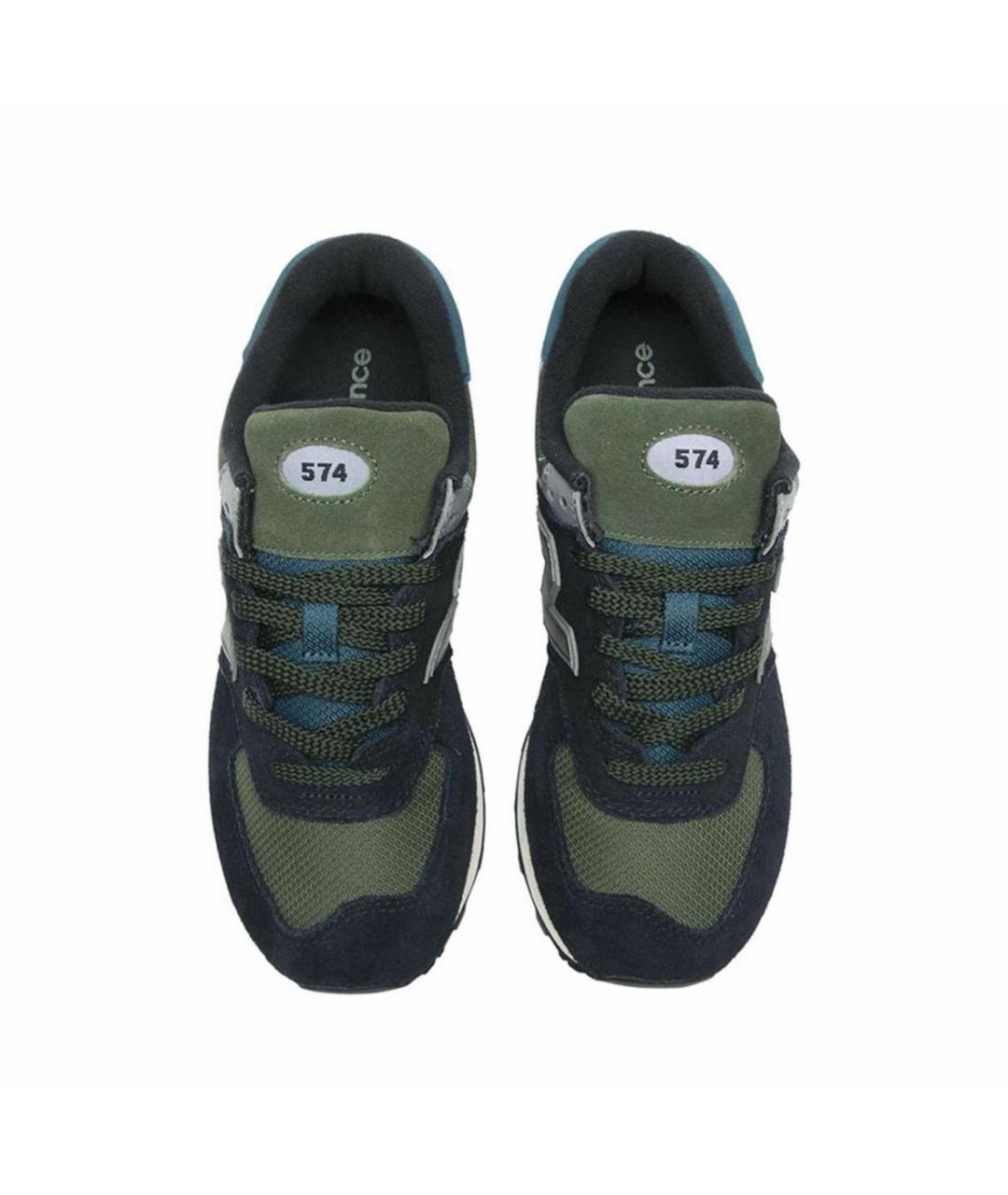 NEW BALANCE Черные низкие кроссовки / кеды, фото 4