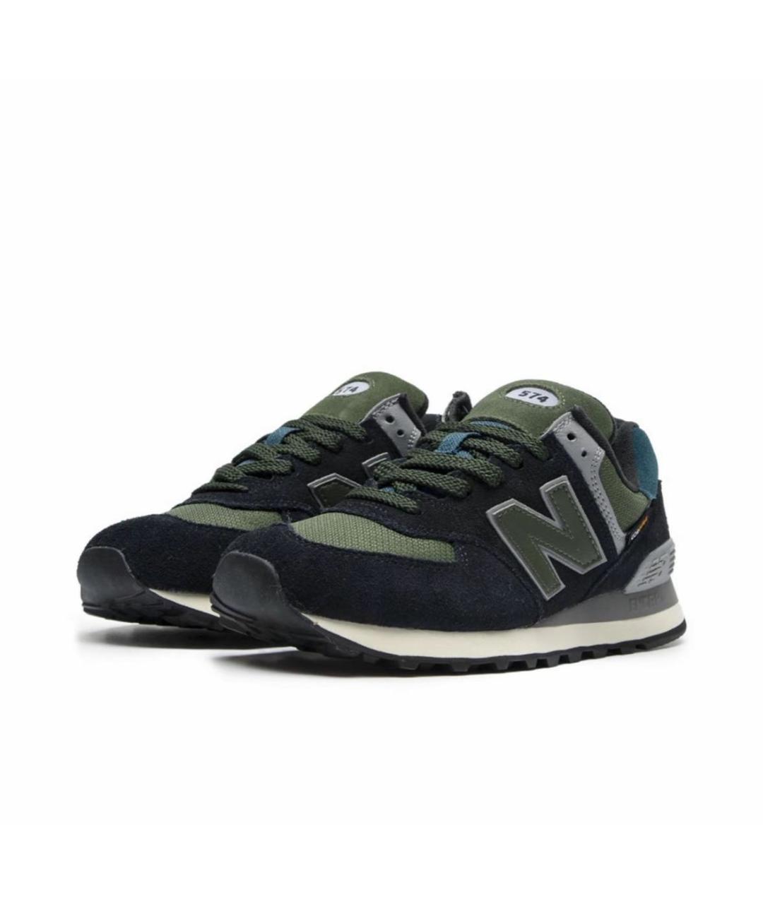 NEW BALANCE Черные низкие кроссовки / кеды, фото 2