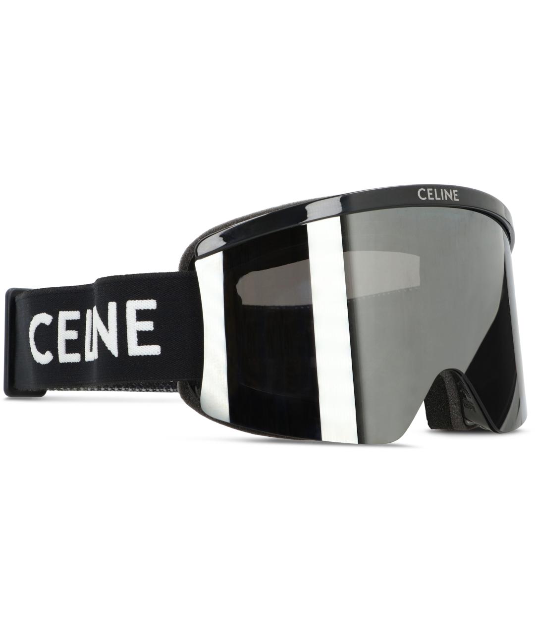 CELINE Черные пластиковые солнцезащитные очки, фото 3