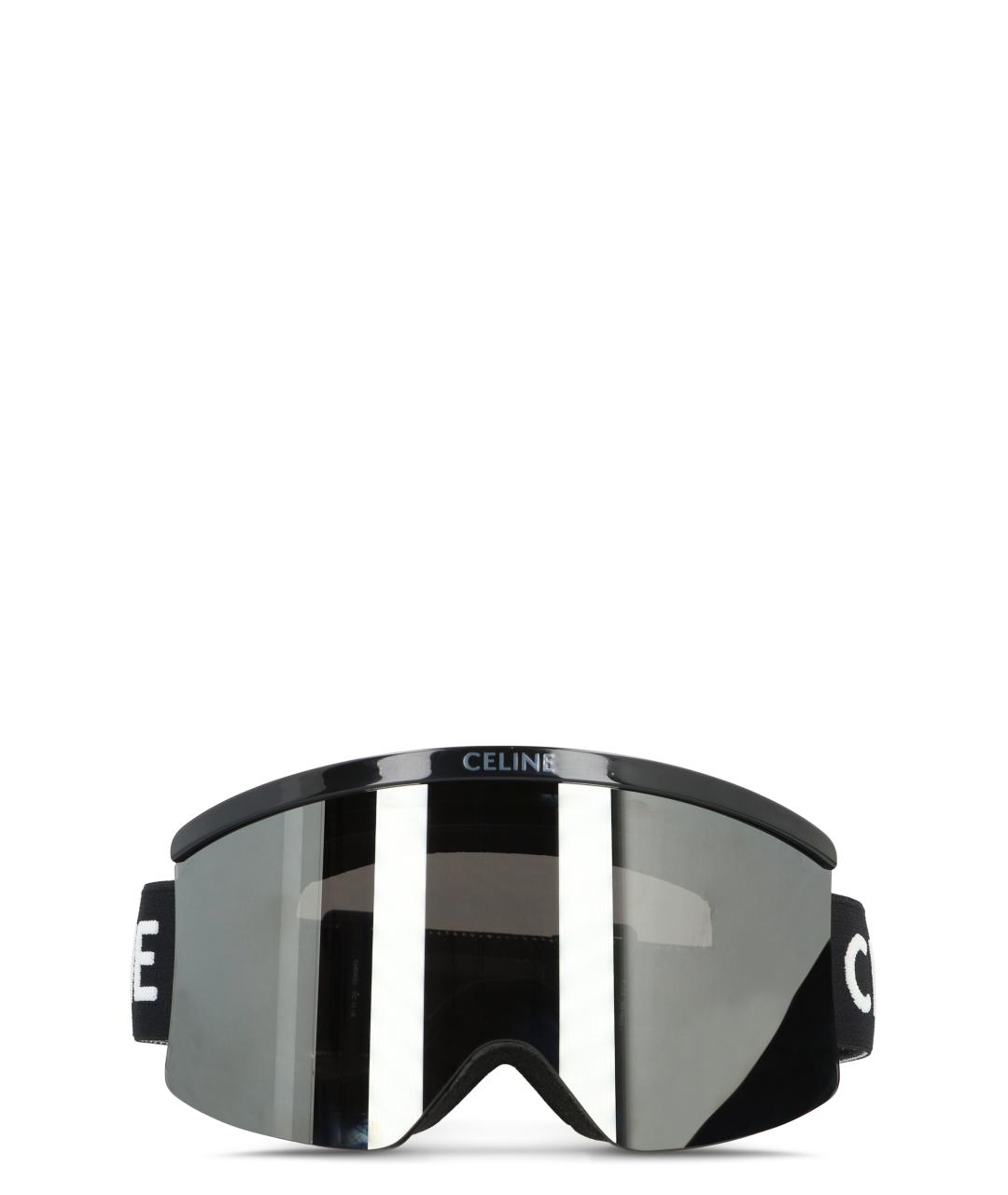 CELINE Черные пластиковые солнцезащитные очки, фото 1