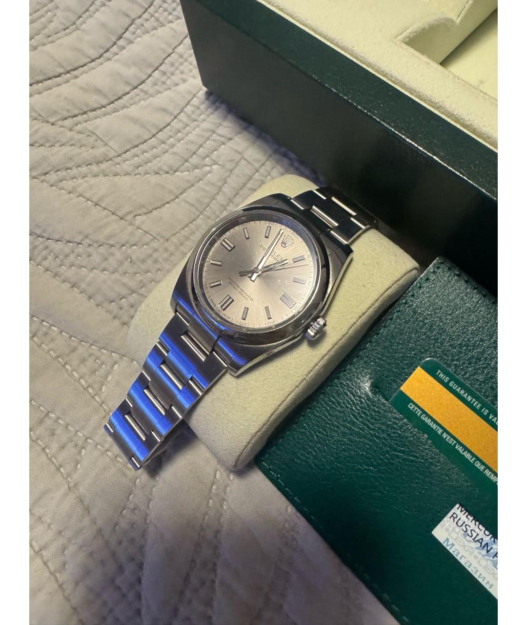 ROLEX Белые часы, фото 3