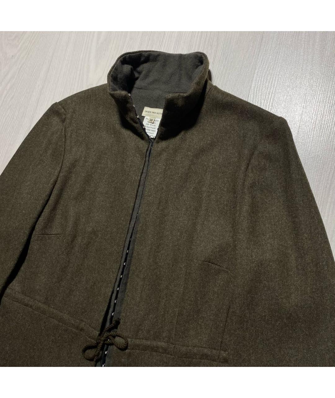 DRIES VAN NOTEN Хаки жакет/пиджак, фото 2