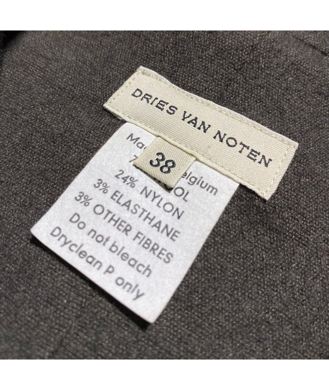 DRIES VAN NOTEN Хаки жакет/пиджак, фото 4