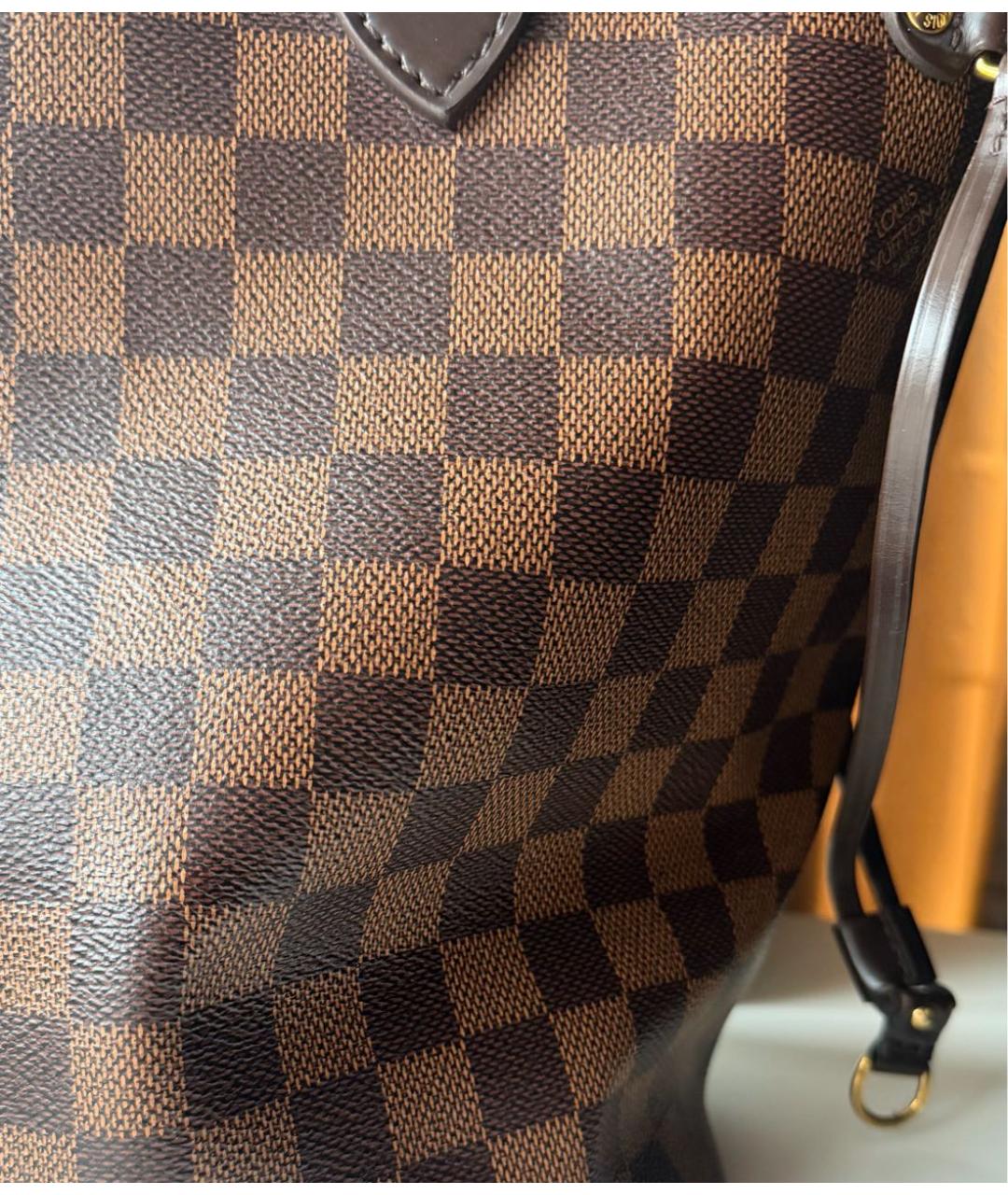 LOUIS VUITTON Коричневая сумка тоут, фото 2
