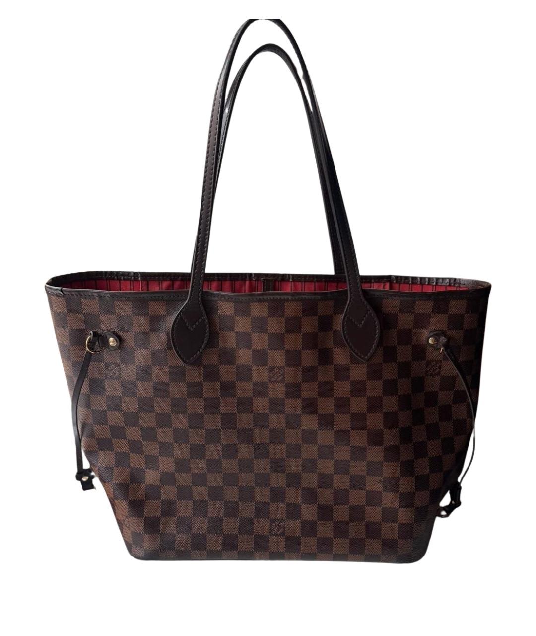 LOUIS VUITTON Коричневая сумка тоут, фото 1