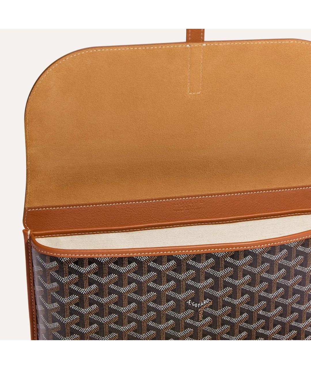 GOYARD Коричневая сумка на плечо, фото 5