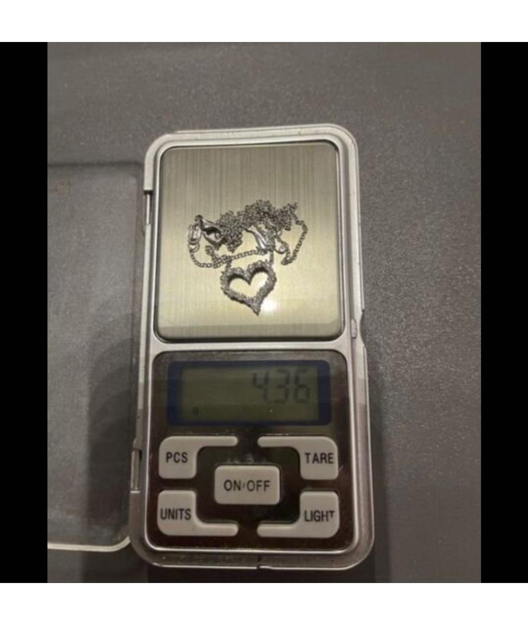 MERCURY Серебряное колье из белого золота, фото 7