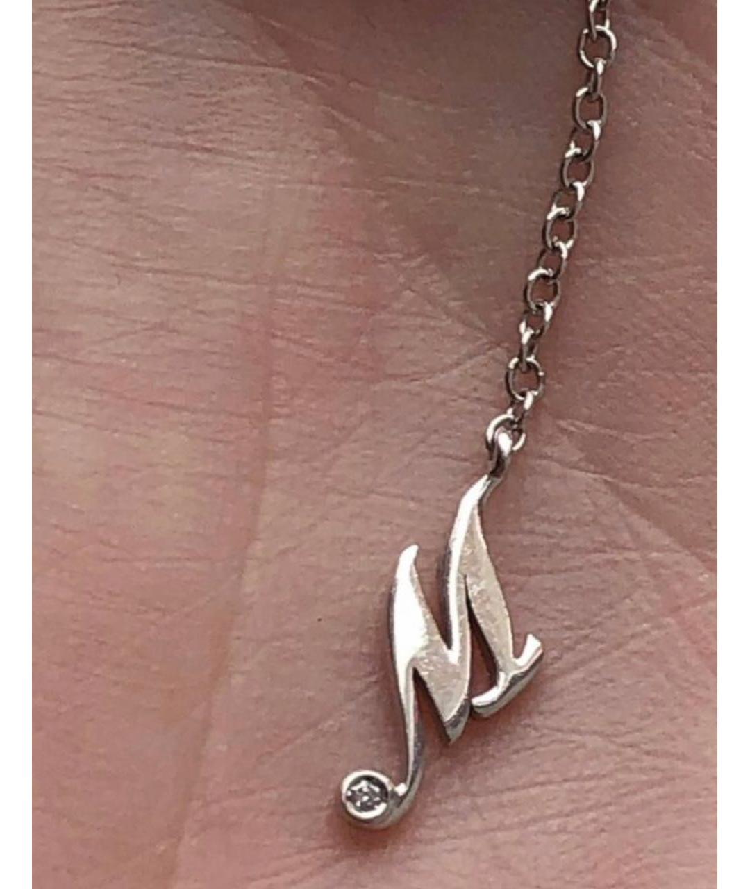 MERCURY Серебряное колье из белого золота, фото 5