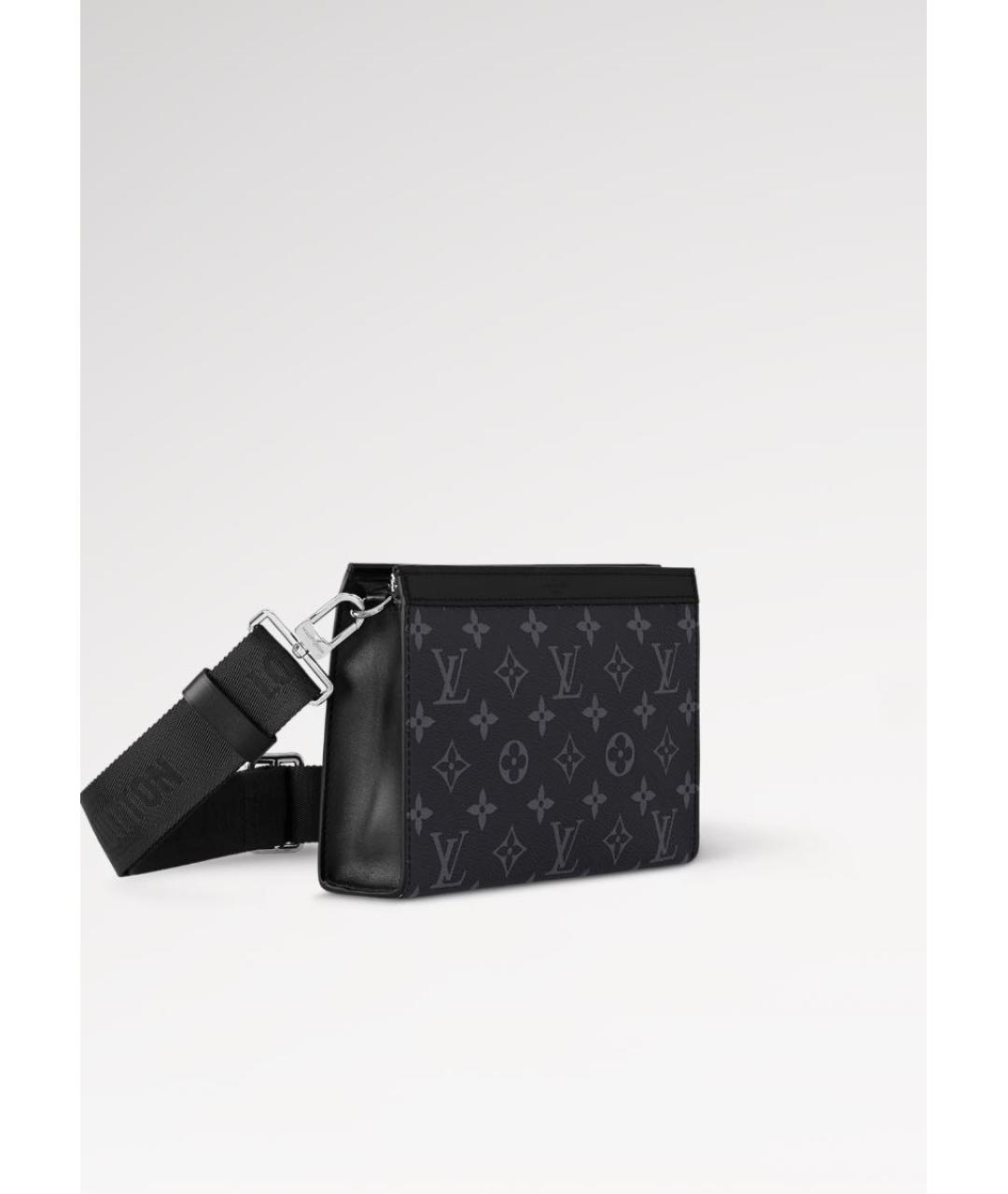 LOUIS VUITTON Черная сумка на плечо, фото 2