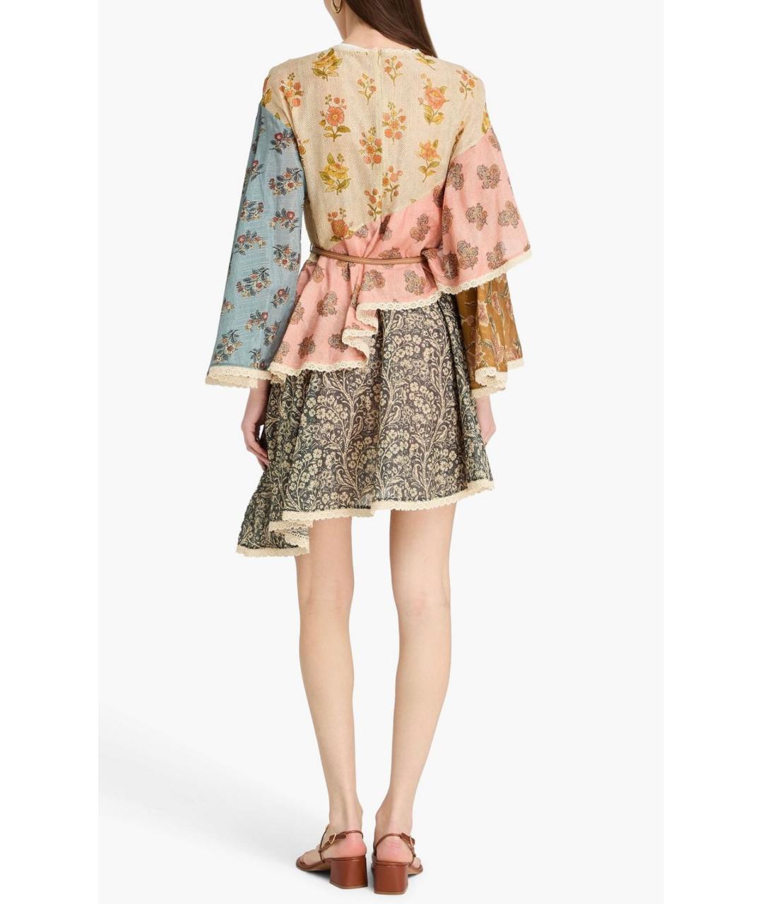 ZIMMERMANN Мульти хлопковое платье, фото 4