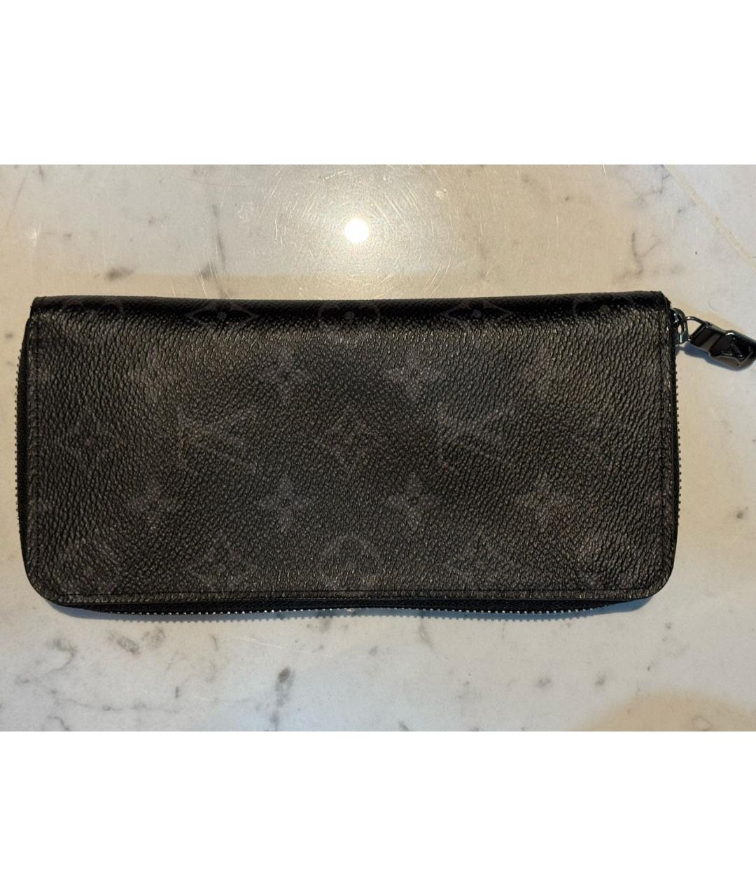 LOUIS VUITTON Темно-синий кошелек из искусственной кожи, фото 4