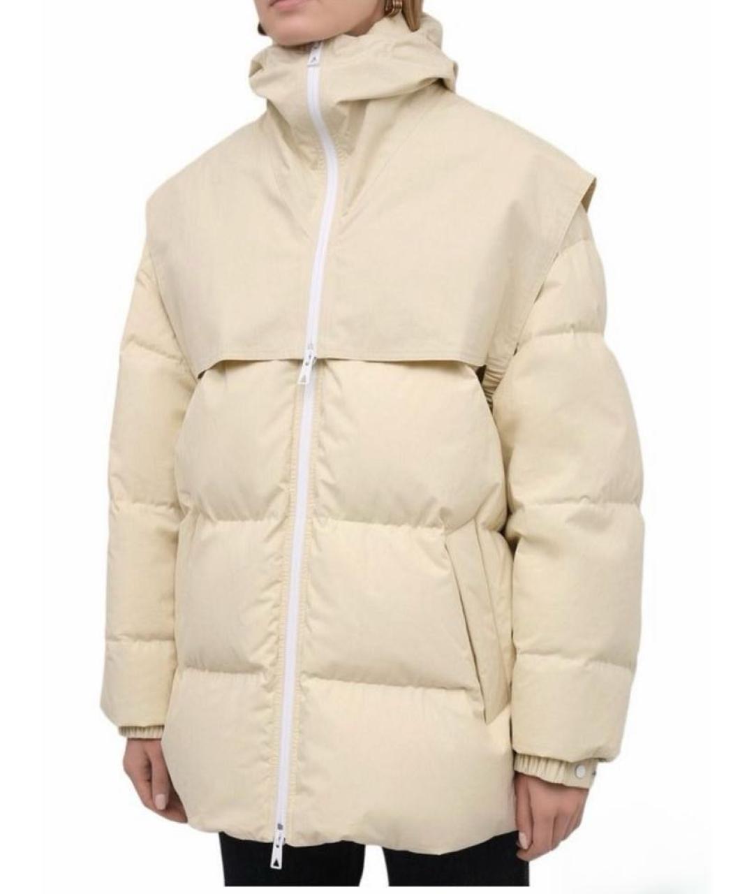 BOTTEGA VENETA Бежевый пуховик, фото 2