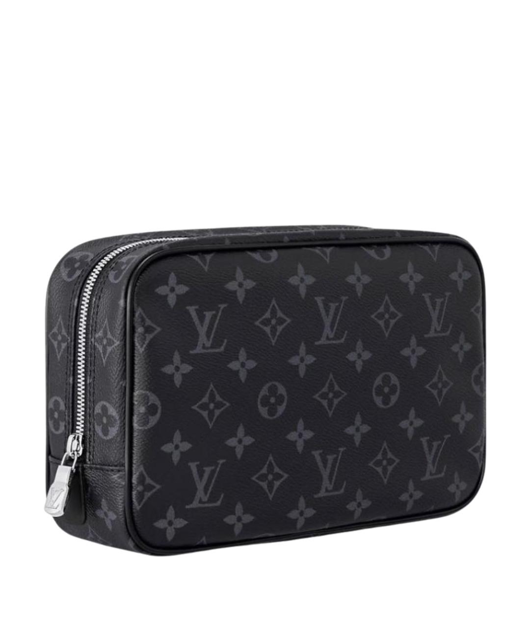 LOUIS VUITTON Черная косметичка, фото 1