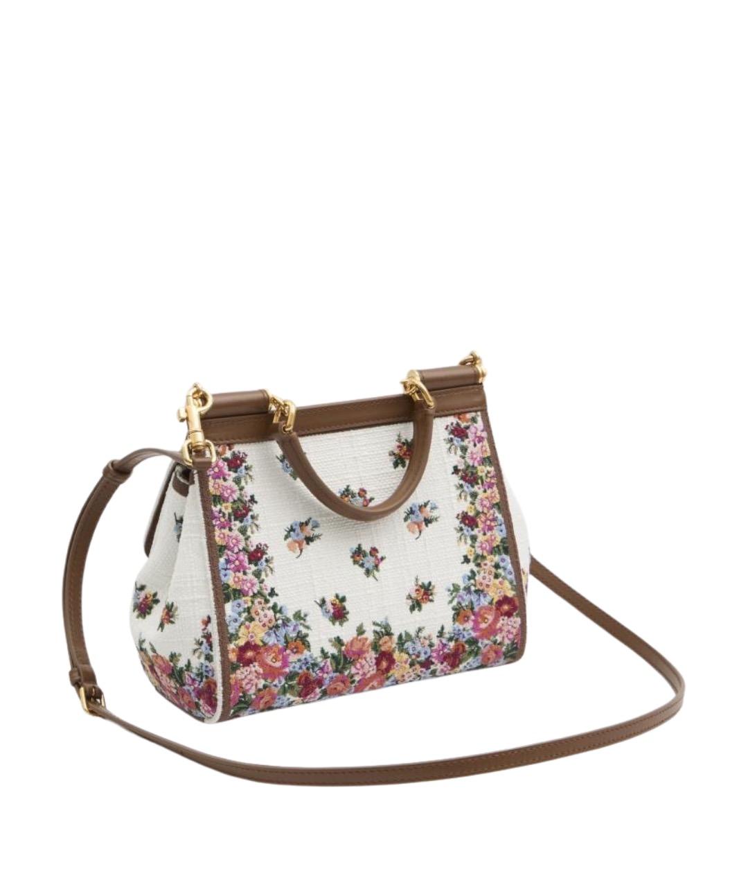 DOLCE&GABBANA Мульти жаккардовая сумка тоут, фото 2