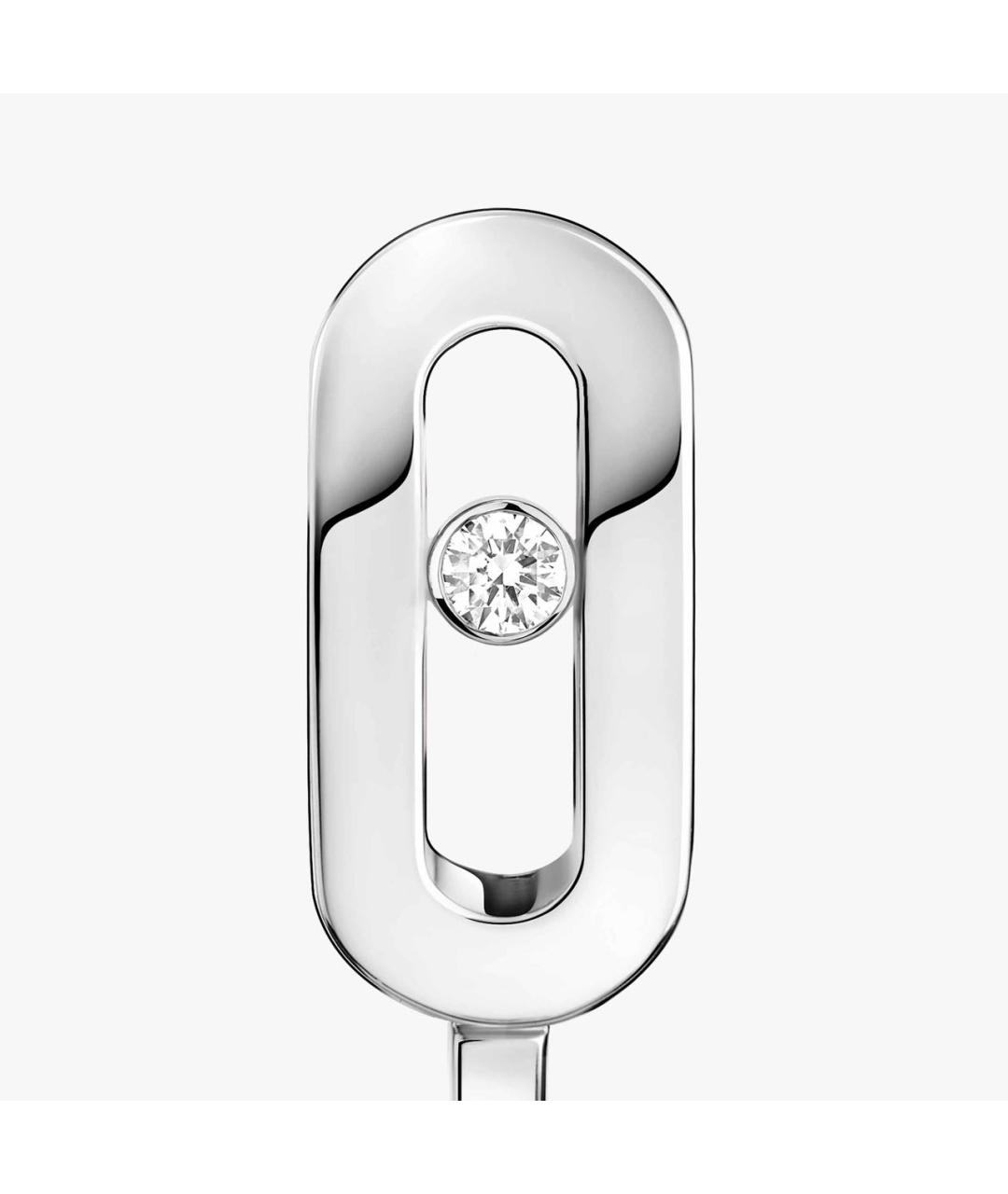 MESSIKA Серебряные серьги из белого золота, фото 3