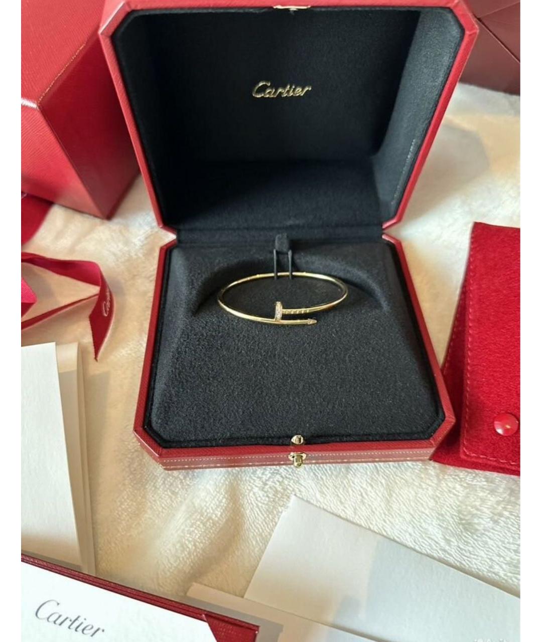 CARTIER Золотой браслет из желтого золота, фото 5