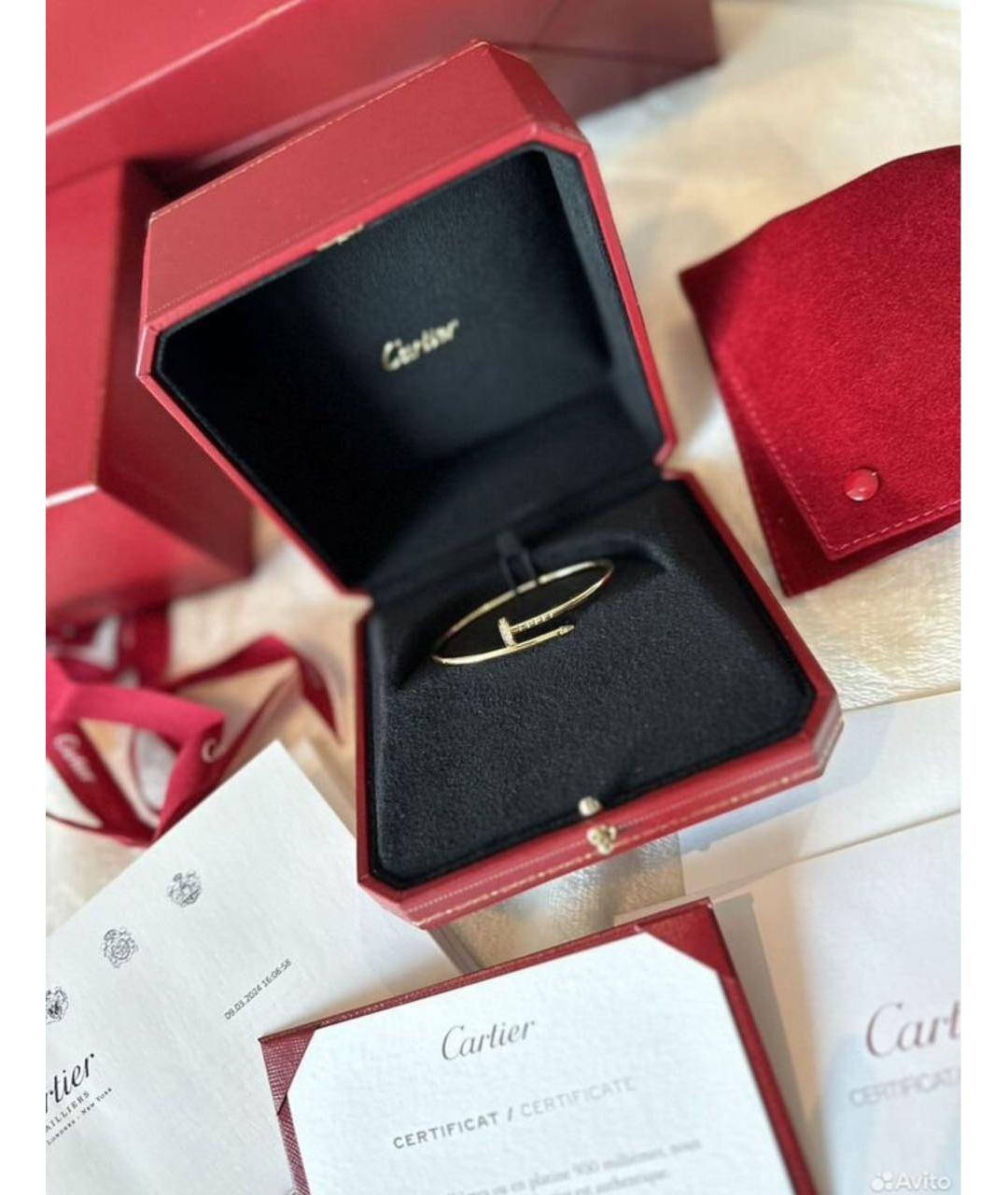 CARTIER Золотой браслет из желтого золота, фото 8