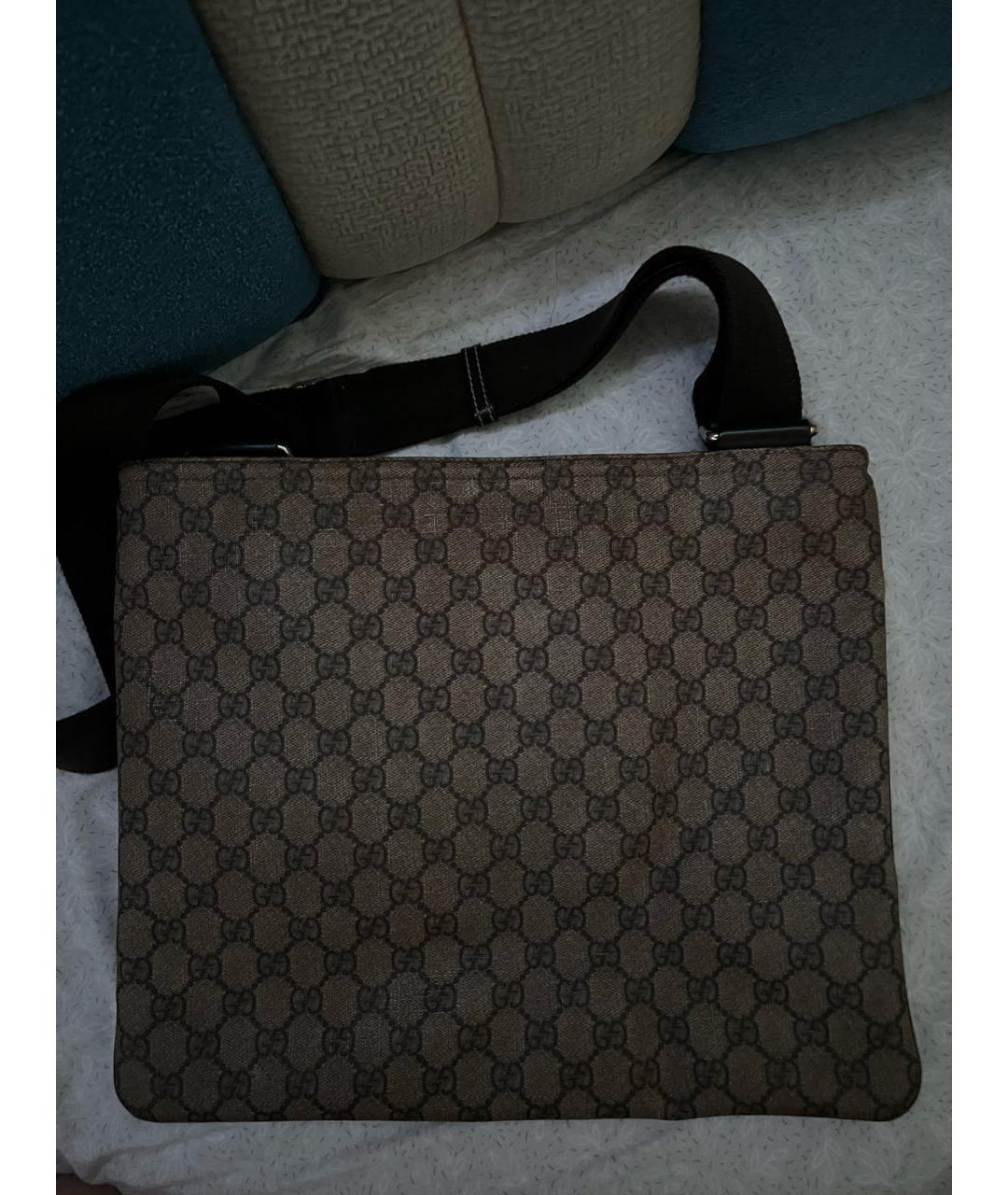 GUCCI Бежевая сумка на плечо, фото 3