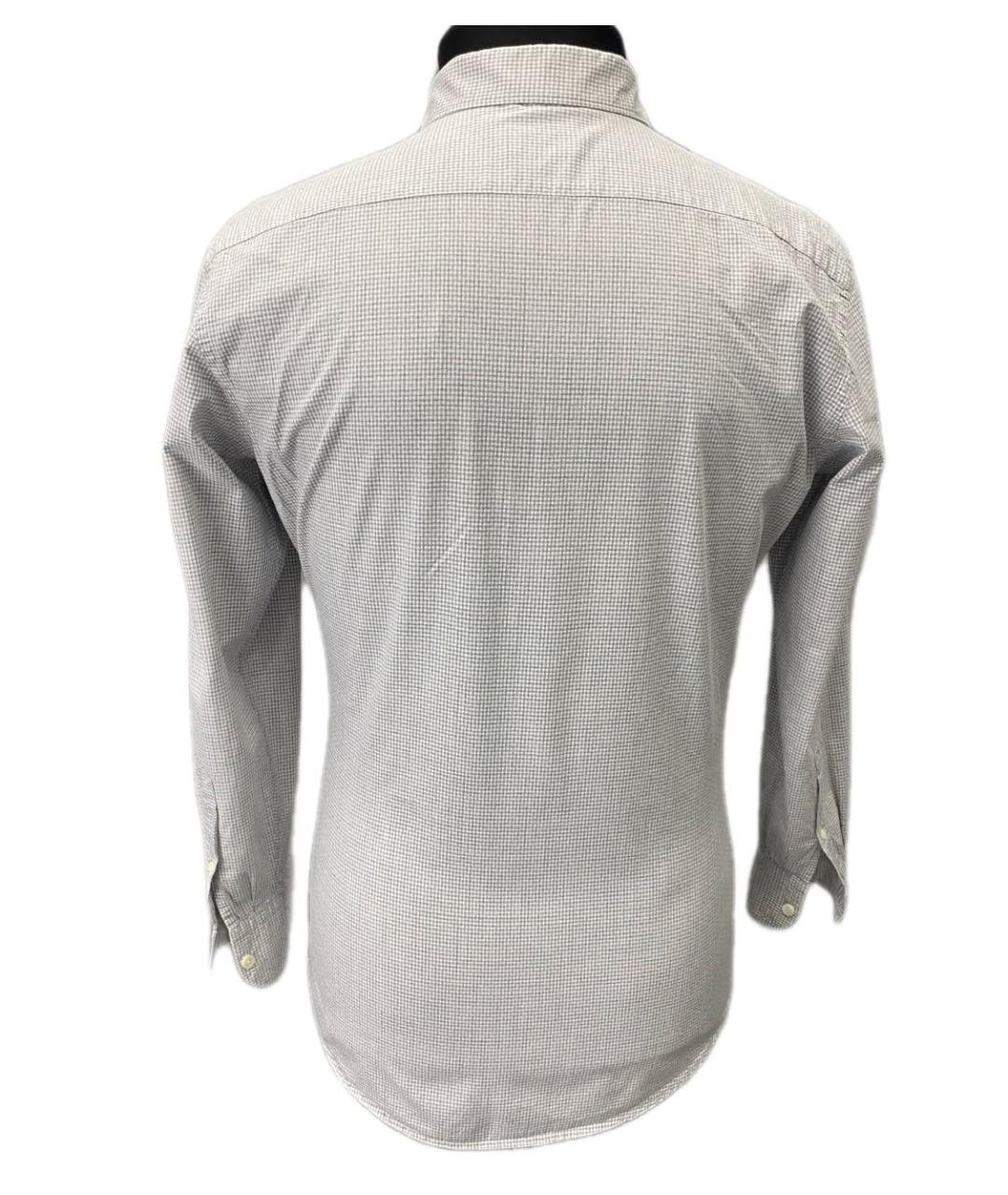 ZEGNA Серая хлопковая классическая рубашка, фото 2