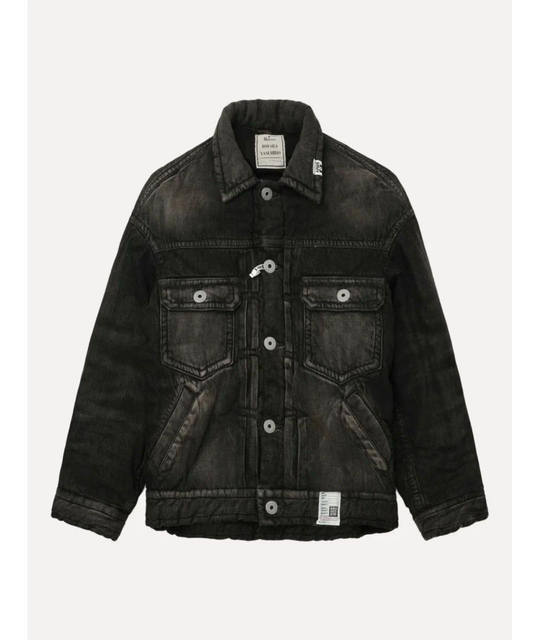 MAISON MIHARA YASUHIRO Серая хлопковая куртка, фото 4