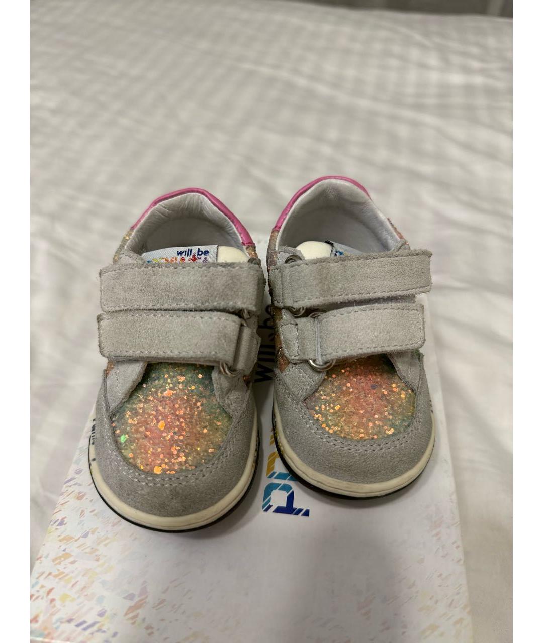 PREMIATA KIDS Мульти замшевые кеды, фото 2