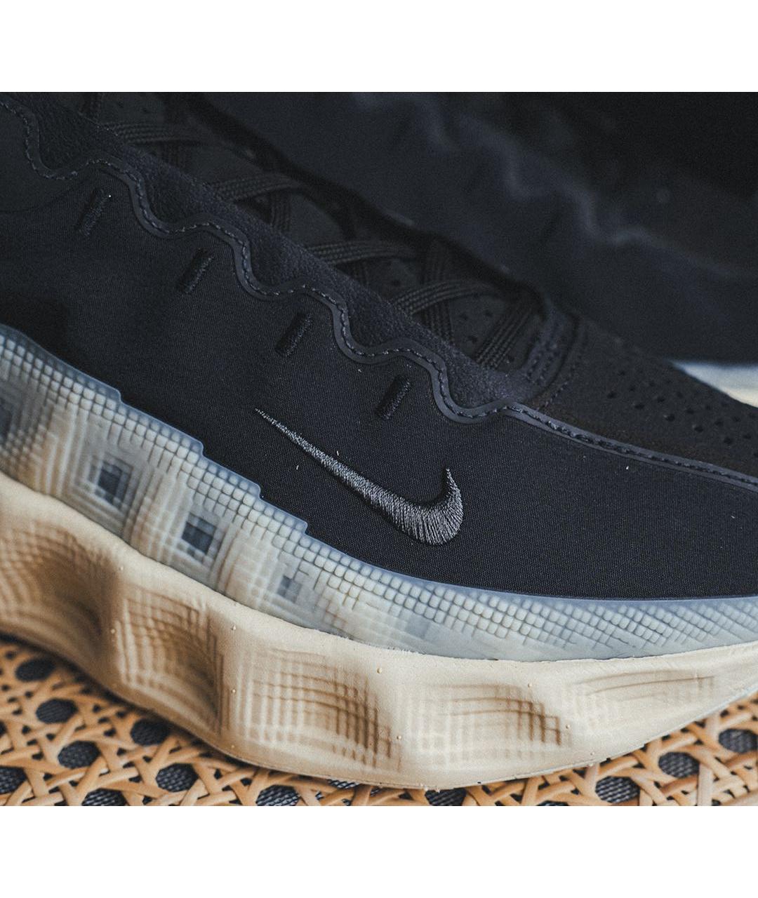 NIKE Черные низкие кроссовки / кеды, фото 6