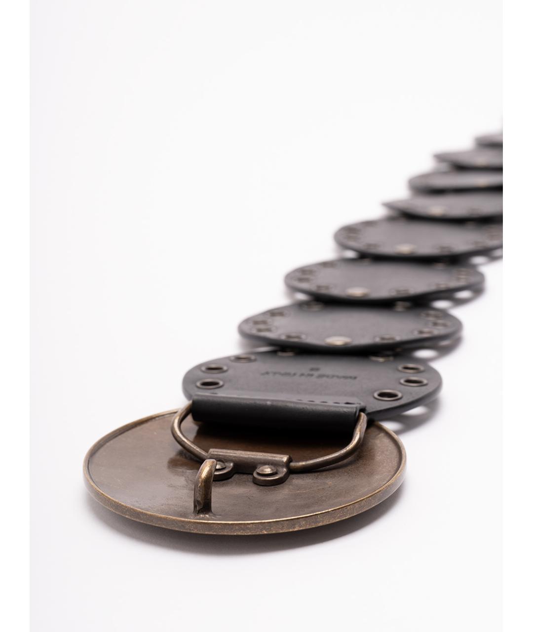 ETRO Черный кожаный ремень, фото 4