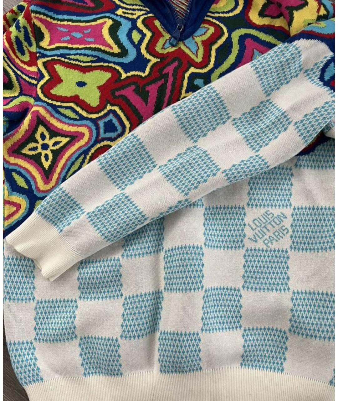 LOUIS VUITTON Мульти джемпер / свитер, фото 4