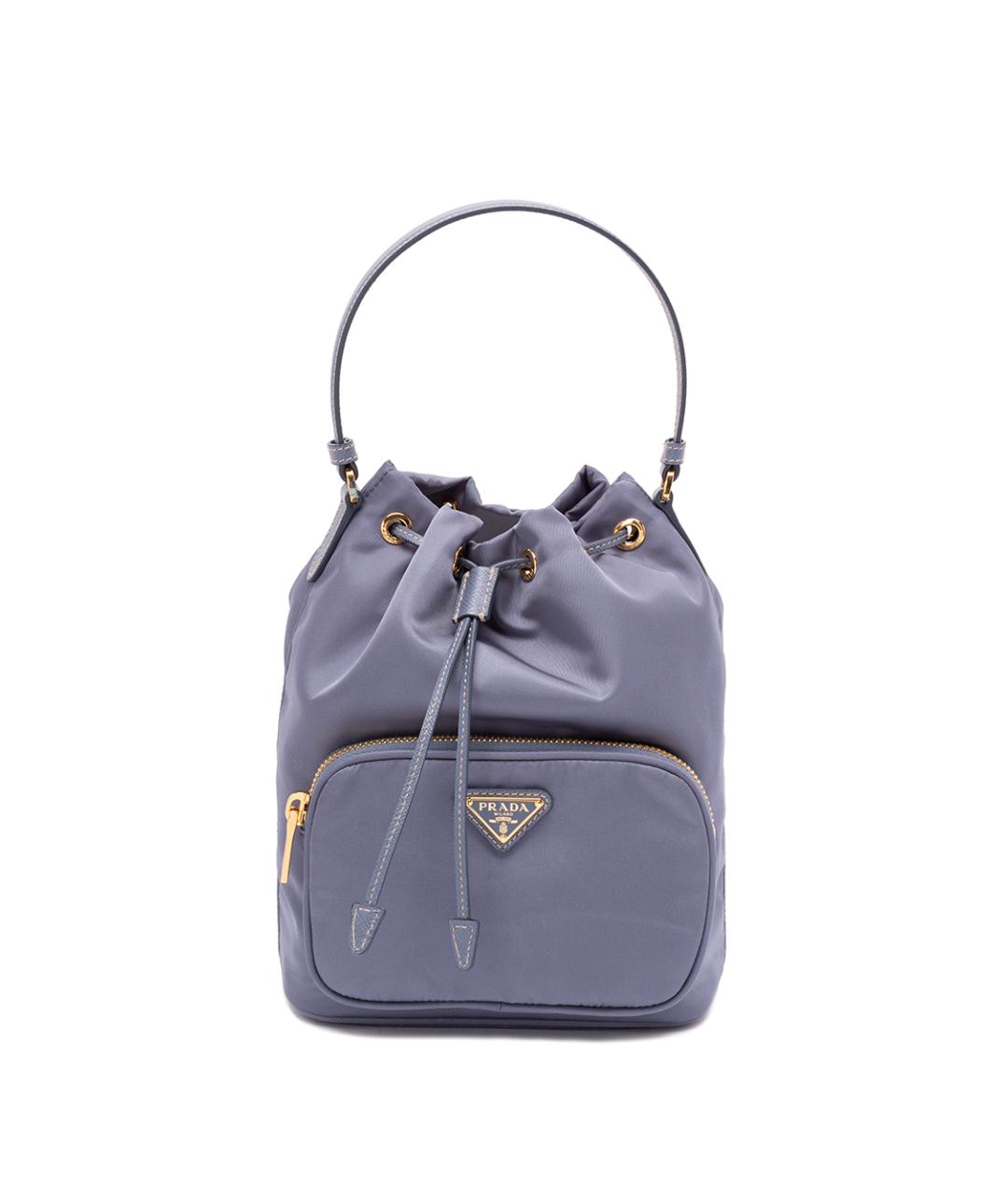 PRADA Фиолетовая сумка с короткими ручками, фото 1