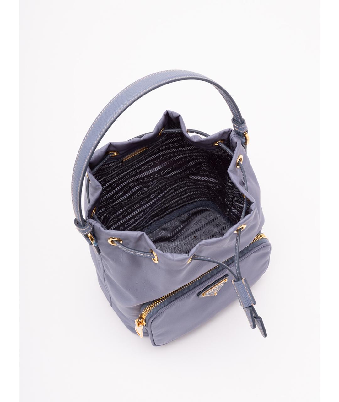 PRADA Фиолетовая сумка с короткими ручками, фото 6
