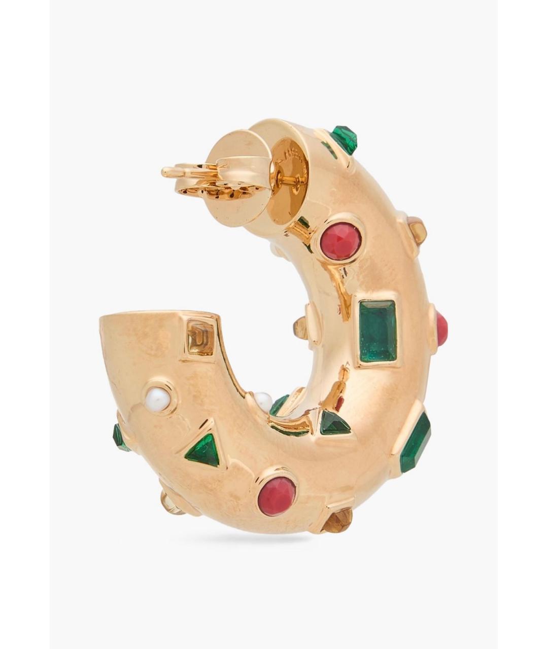 ZIMMERMANN Золотые латунные серьги, фото 3