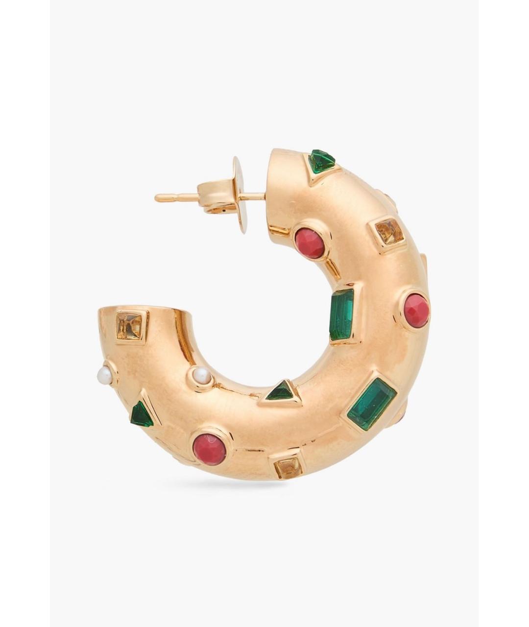 ZIMMERMANN Золотые латунные серьги, фото 2