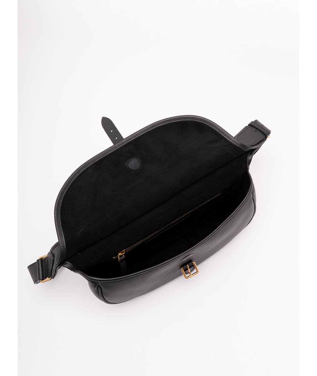 VALENTINO Черная кожаная поясная сумка, фото 6