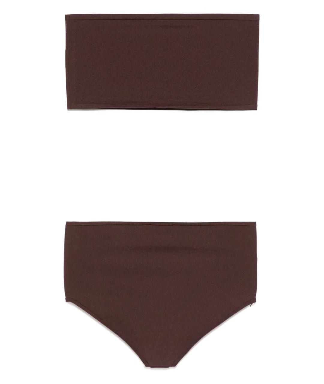 ALAIA Коричневые носки, чулки и колготы, фото 2