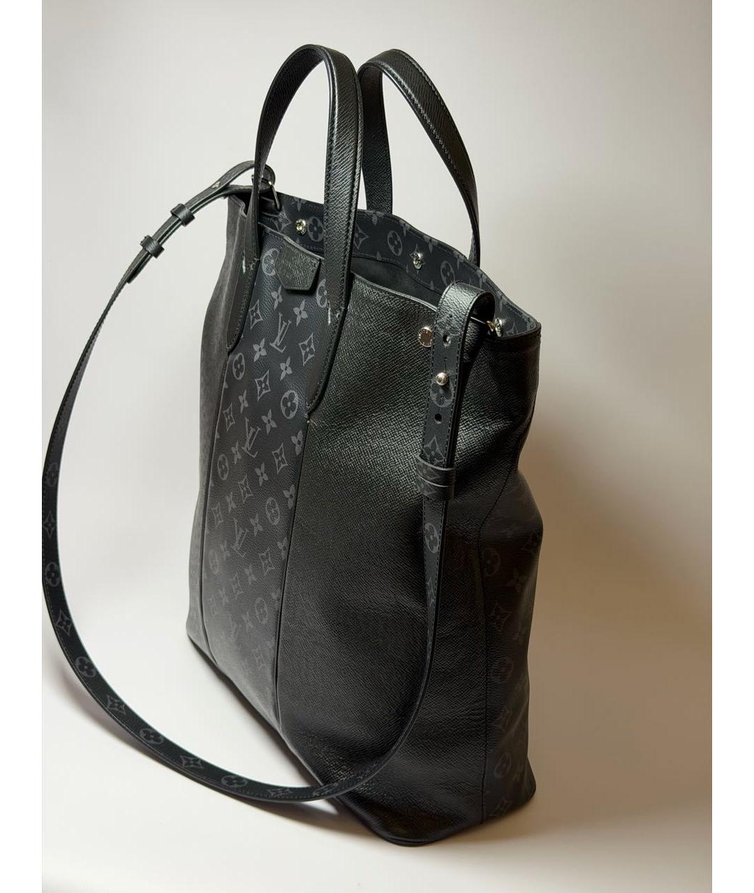 LOUIS VUITTON Черная сумка тоут, фото 2