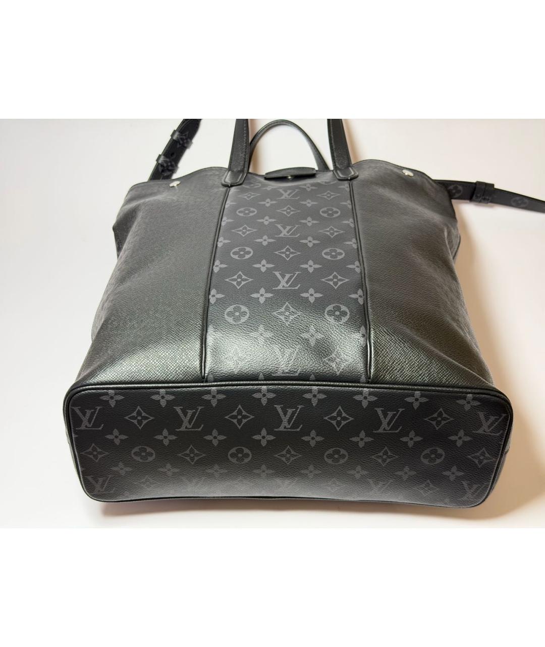 LOUIS VUITTON Черная сумка тоут, фото 5
